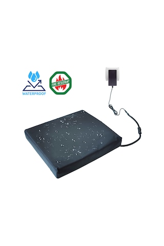 Isıtıcılı Kedi Köpek Minderi Kedi Isıtıcı Minder Isıtmalı Kedi Minderi 12volt 45x45cmx4cm