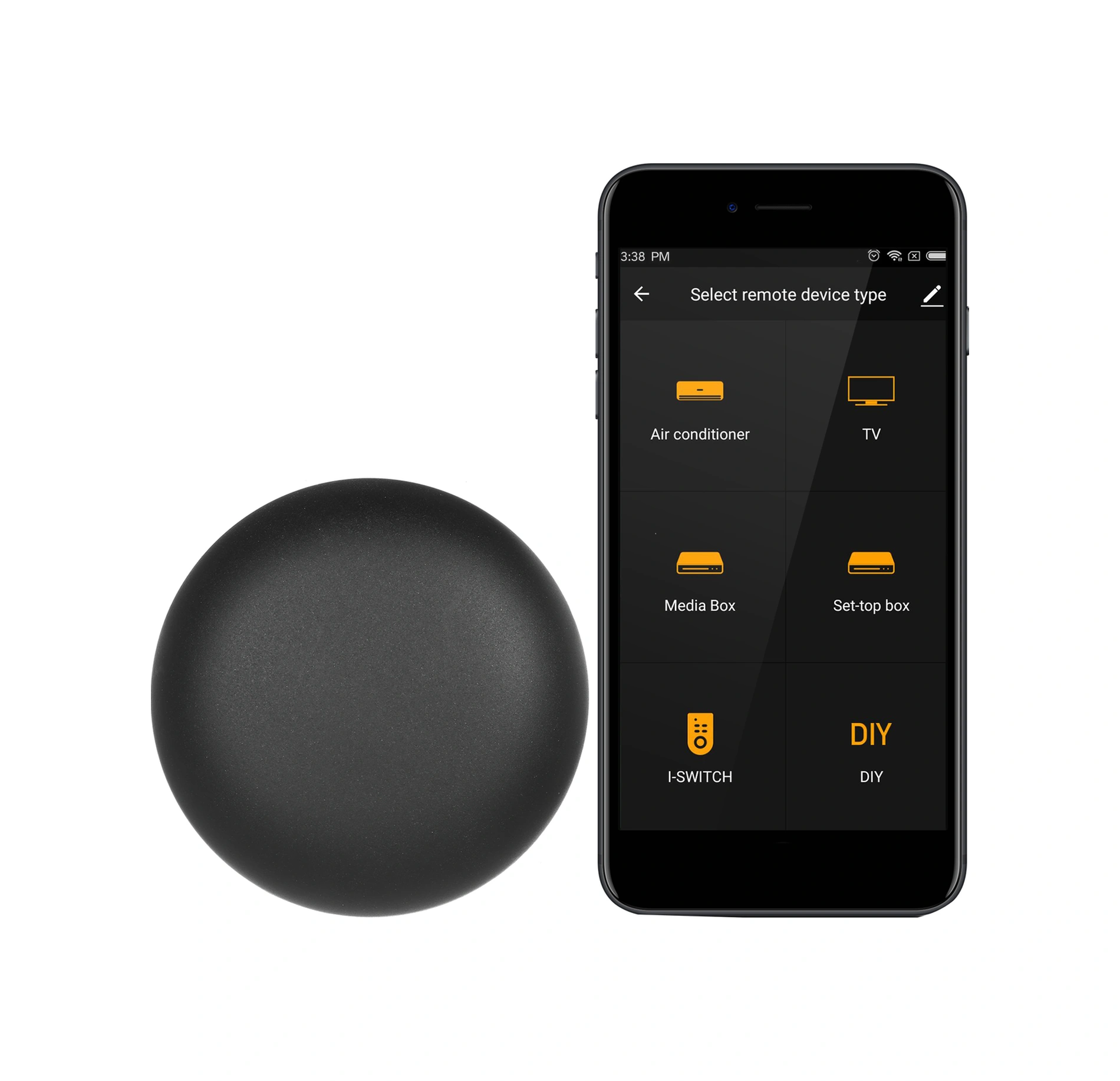 Dofolink 360 Derece 7m Mesafe Wifi Akıllı Ir Kumanda, Uygulama Ve Ses Kontrolü İle Tüm Ev Aletlerini Yönetin İos/android