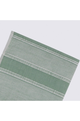 Ecocotton Elis Yeşil-krem 3 Parça Organik Mutfak Havlu Seti 40 X 60 Cm. Yeşil - Krem