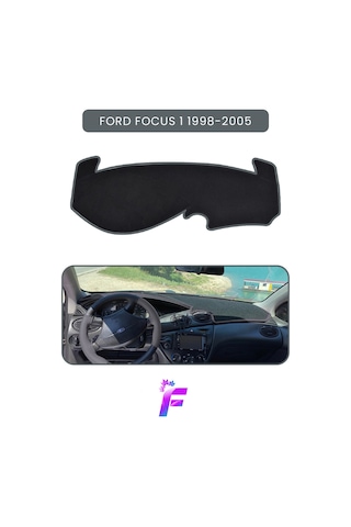Ford Focus 1 1998-2005 Torpido Örtüsü Güneşten, Isıdan, Çatlamadan Korur Oto Aksesuar Tb74 Gri