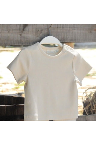 Naturaborn Gots Organik Sertifikalı Bebek T-Shirt (456444559) Bej