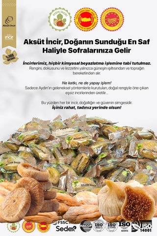 250g Kuru Incir Gold Metal Pencereli Kutu 250 G