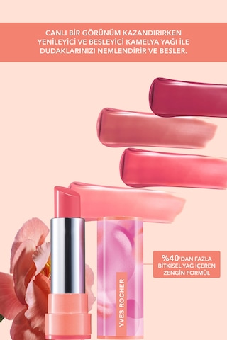 Yves Rocher Ultra Besleyici Işıltı Veren Glow Ruj-05 Gelincik Kırmızısı-64803