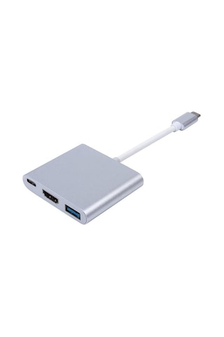 6249 Usb 3.1 Type C To Hdmı Usb 3.0 Çevirici Dönüştürücü Adaptör Kablosu