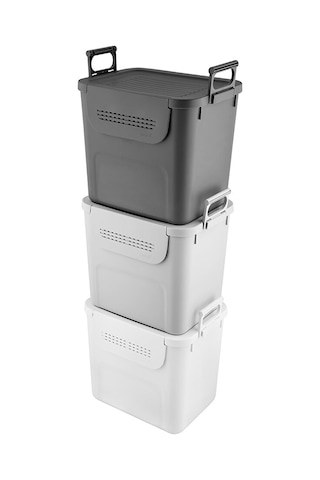 Motek Mybox Organizer 30 L Gri