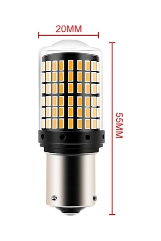 Femex  Platinum Py21W-1156 Bau15S 150x Tek Duy Sinyal Led Ampul