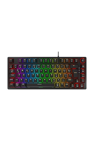 Rampage Enigma 75 USB RGB Kırmızı Switch 1800 Kompakt Mekanik Klavye