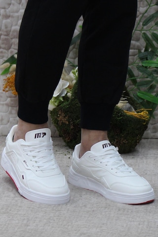 M.P 241 1544 Beyaz Anatomik Rahat Ürün Sneaker Erkek Ayakkabı 001