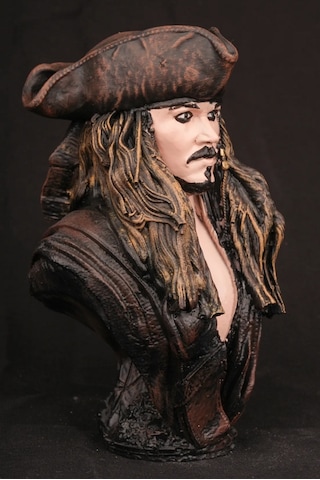 Dükkan Design Jack Sparrow Büst