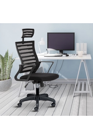 Asbir Mobilya Capri Başlıklı Ev Ofis Koltuğu Çalışma Koltuğu