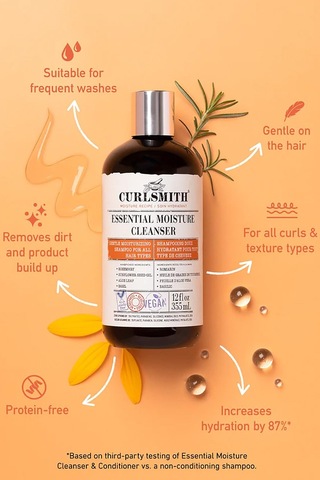 Curlsmith Essential Moisture Cleanser Nemlendirici Şampuan 355 ML