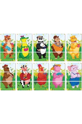 2+ Yaş Magnet Puzzle 4 Adet