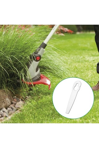 Besthome1 10 Adet Çelik Bıçaklı Makineli Çim Biçme Uç Parçaları - Hızlı Kurulum, Güvenli Kullanım, Verimli Çim Bakımı Aksesuarı