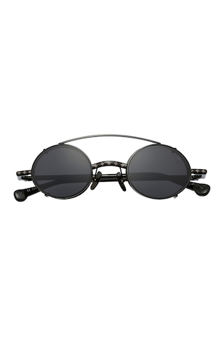 Philippe V X01 Siyah Titanyum Unisex Güneş Gözlüğü Siyah
