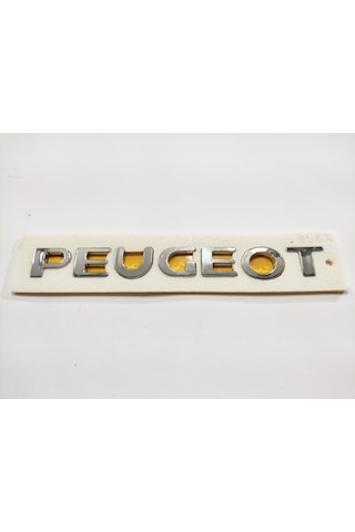 Peugeot Arma Bagaj Yazısı 307 Yapıştırma 22.3cmx2.5cm 8152