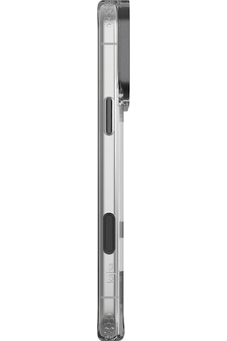 Apple Uyumlu iPhone 17 Pro Kılıf M-safe Şarj Özellikli Airbagli O-ring Şeffaf Kajsa Trans Shield Kapak Gri Gri
