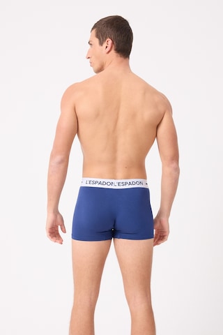 L'espadon Maritime Elite Koleksiyonu Elastik Konforlu Bel Bantlı Çizgili Erkek Trunk Boxer-3244 Mavi