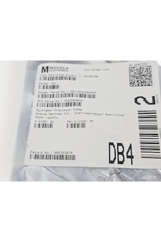 Analog Devices Ad8226armz Enstrümantasyon Amplifikatör Entegre 50 Adet