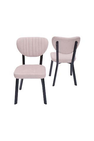 Tekno Elma Mdf Açılır Mutfak Masa Sandalye Takımı 60x100 Siyah