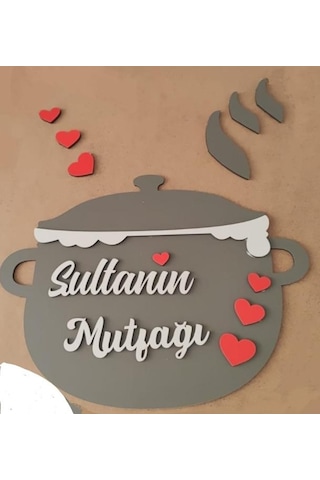 Mutfak Süsü Tencere Kişiye Özel