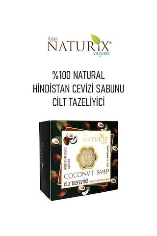 Naturix Natural Hindistan Cevizi Sabunu 125 G