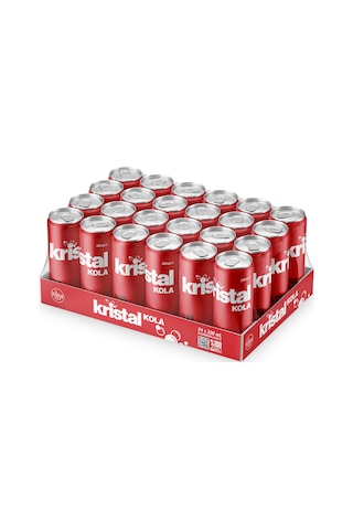 Kristal Kola 330 ml Gazlı İçecek 24'lü