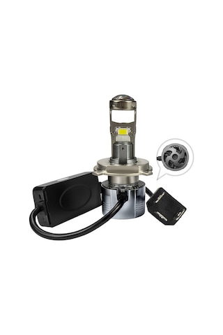 H4 Xenon Led A80 Mini Ultra Beyaz Renk 12v