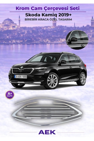 Skoda Kamiq 2019 12 Parça Cam Çerçevesi