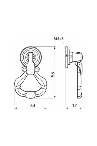 Aksmebel Mutfak İçin 4 Parça Altın Düğmeli Mobilya Kolları 287280025 Altın Rengi