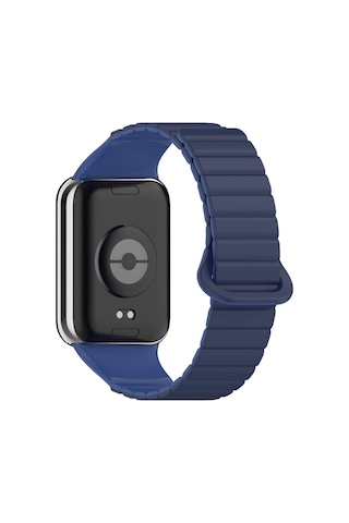 Xiaomi Redmi Watch 4 Silikon Kordon Gllp Krd-105 Strap Kayış-lacivert