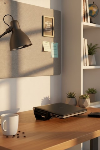 Ergonomik Dizüstü Bilgisayar Standı Siyah