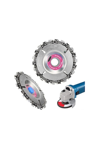 Hangfox 4 İnç 22 Dişli Tahta Kesici Disk, Angrilere Uygulanabilir, Hızlı Ve Sıkıntısız İş, Ahşap İşçiliği Ve Kök Heykeli İçin Karbürün Yapımı