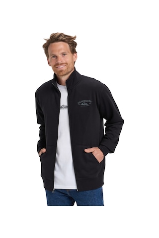 Quıksılver Quiksilver Zip Fleece No Hood Erkek Siyah Sweatshirt 11793 SiYAH