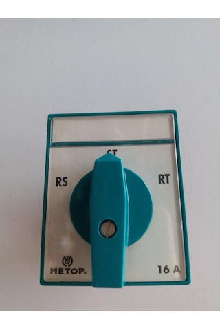 3X16 AMPER 3 POZLU VOLTMETRE KOMİTATÖRÜ