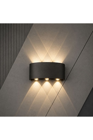 Cata Ct-8011 10W Haiti Led Aplik Dış Mekan Günışığı