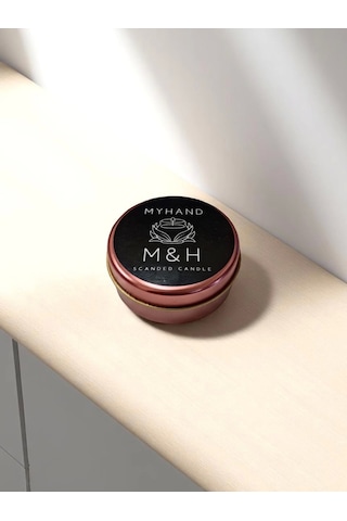 Myhand Soyawax Rose Teneke Kokusuz Mum 60 Gr Rose