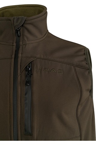 2as Samana Softshell Unisex Yelek Haki