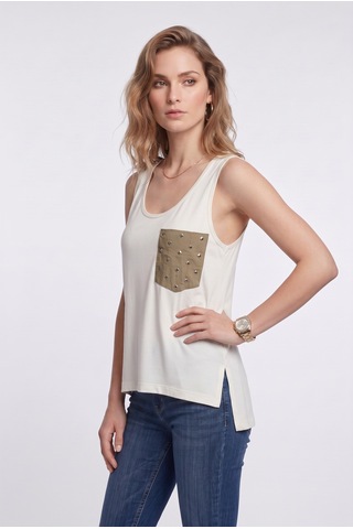 Kasha Kadın T-shirt 26yt024 Haki