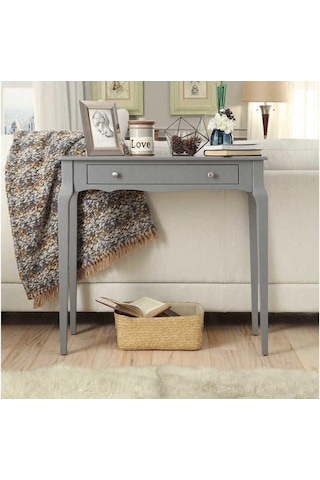 Wooding 100 Cm Çekmeceli Masif Gri Lake Bonamy Dresuar Gri