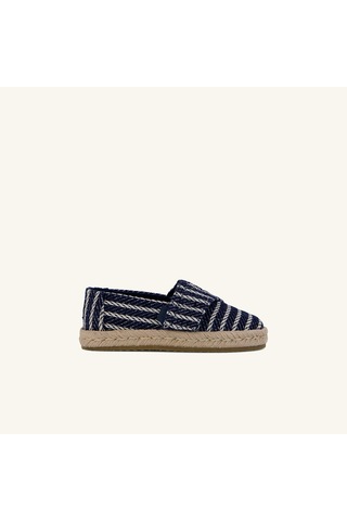 10023188 Navy Nautical Stripe Espadril Erkek Çocuk 10023186/20015668 10023188 Toms Alpargata Rope 2
