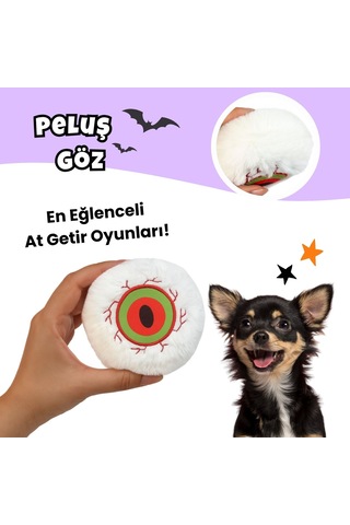 Havhav Cadılar Bayramı Temalı Köpek Oyuncak Seti  2'li