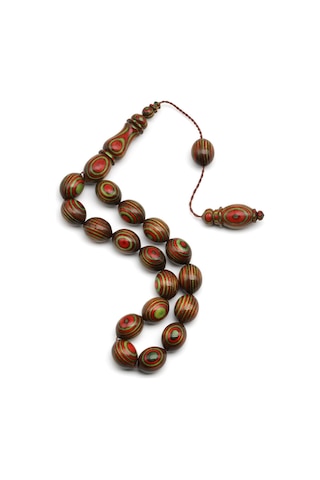 Maskot Efe Kafur Ağacı Tesbih 11 X 15 Mm Beyzi Kesim - T-1706