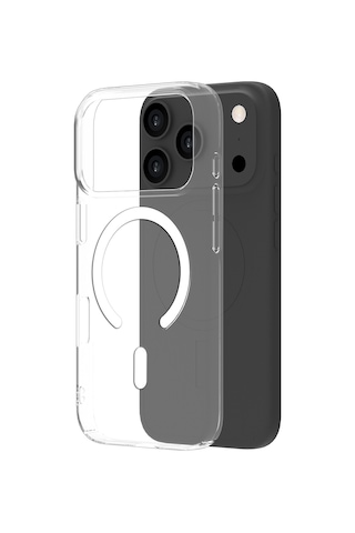 Buff Apple Uyumlu iPhone 17 Pro Max Magsafe Air Fit Kılıf Şeffaf