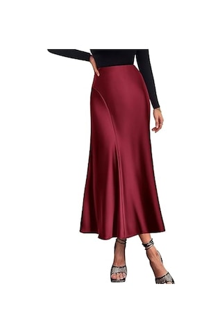 Pepulem Maxi Boy Saten Etek Saks Mavi