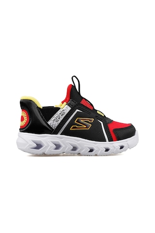 Skechers Lights Hypno 2.0-brisk-brights Kids Sneaker Lastik Bağcıklı Işıklı Günlük Çocuk Spor Ayakkabı Kırmızı-siyah Siyah-kırmızı