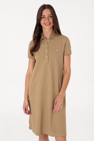 U.s. Polo Assn. Kadın Haki Elbise Örme 50305853-vr027 Haki