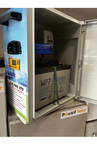 Sunpro 1175 Taşınabilir Güç İstasyonu 100 Ah Jel Akü Şebekeden Şa