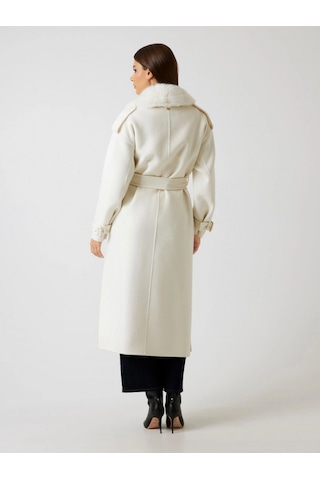 Guess Ella Kadın Çok Renkli Yün Karışımlı Kaban 5bgl027125a-mcml Çok Renkli