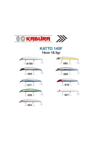 Kabura Katto 140f Sahte Balık 521