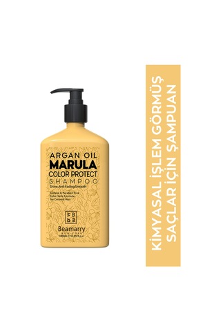 Beamarry Argan Oil Marula Color Protect Shampoo 380 Ml Tüm Saç Tipleri